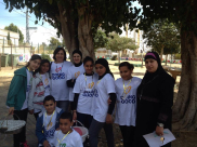 بالصور: مدرسة ابن سينا الرملة تتألق في يوم الاعمال الخيّرة 